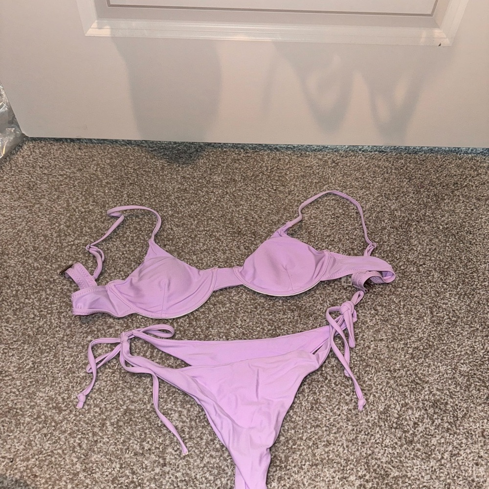 Zaful Light Purple Bikini